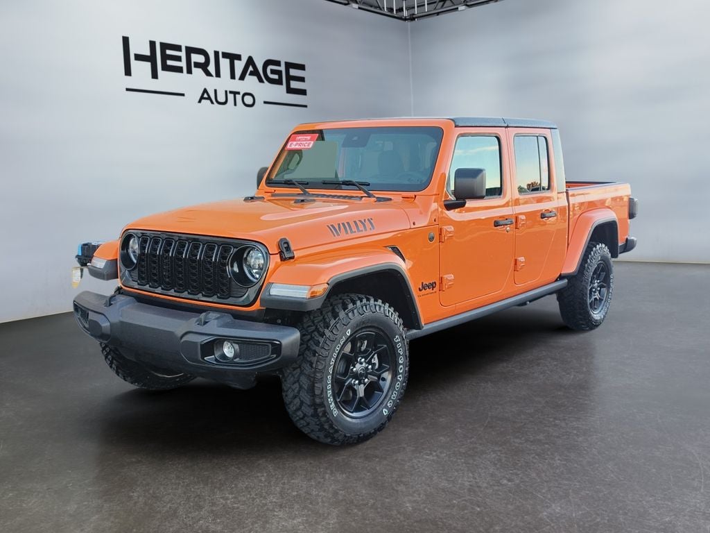 2025 Jeep Gladiator GLADIATOR WILLYS 4X4
