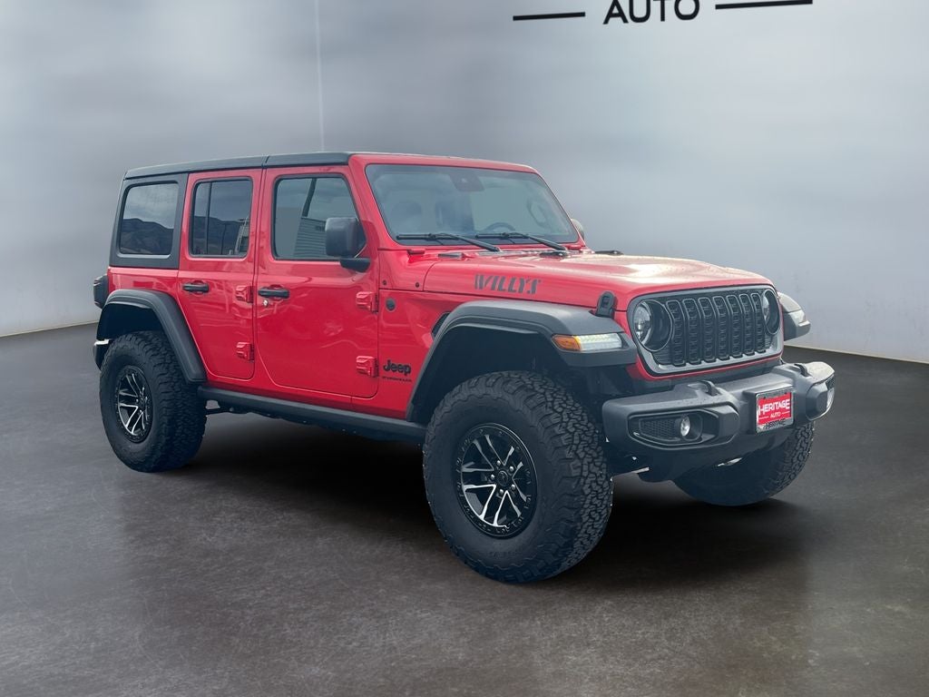 2025 Jeep Wrangler WRANGLER 4-DOOR WILLYS