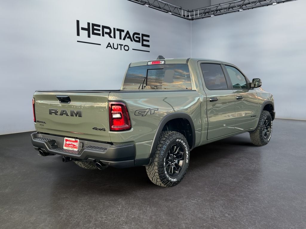 2026 RAM Ram 1500 RAM 1500 REBEL CREW CAB 4X4 5'7' BOX