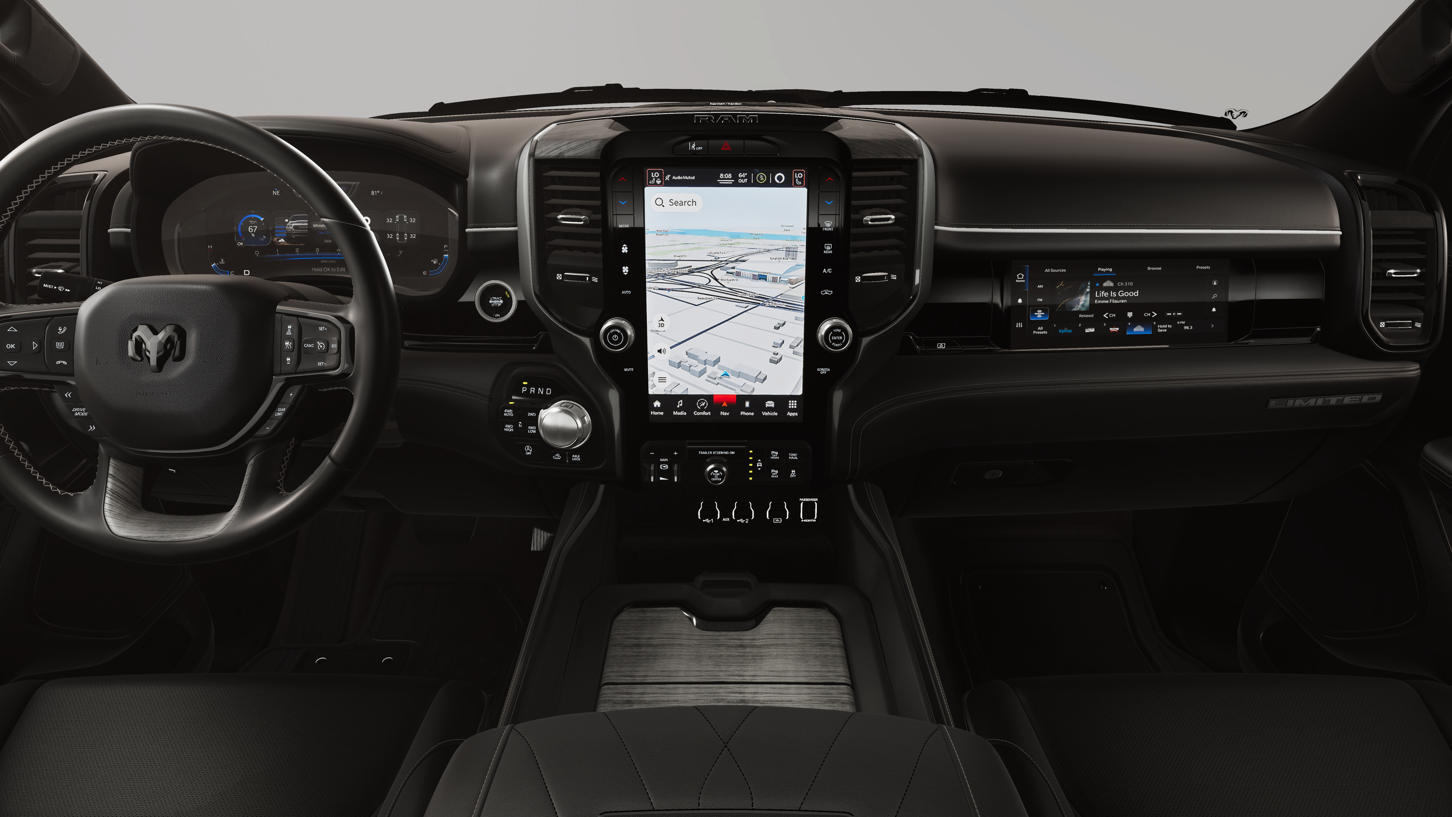 2026 RAM Ram 1500 RAM 1500 LIMITED CREW CAB 4X4 6'4' BOX