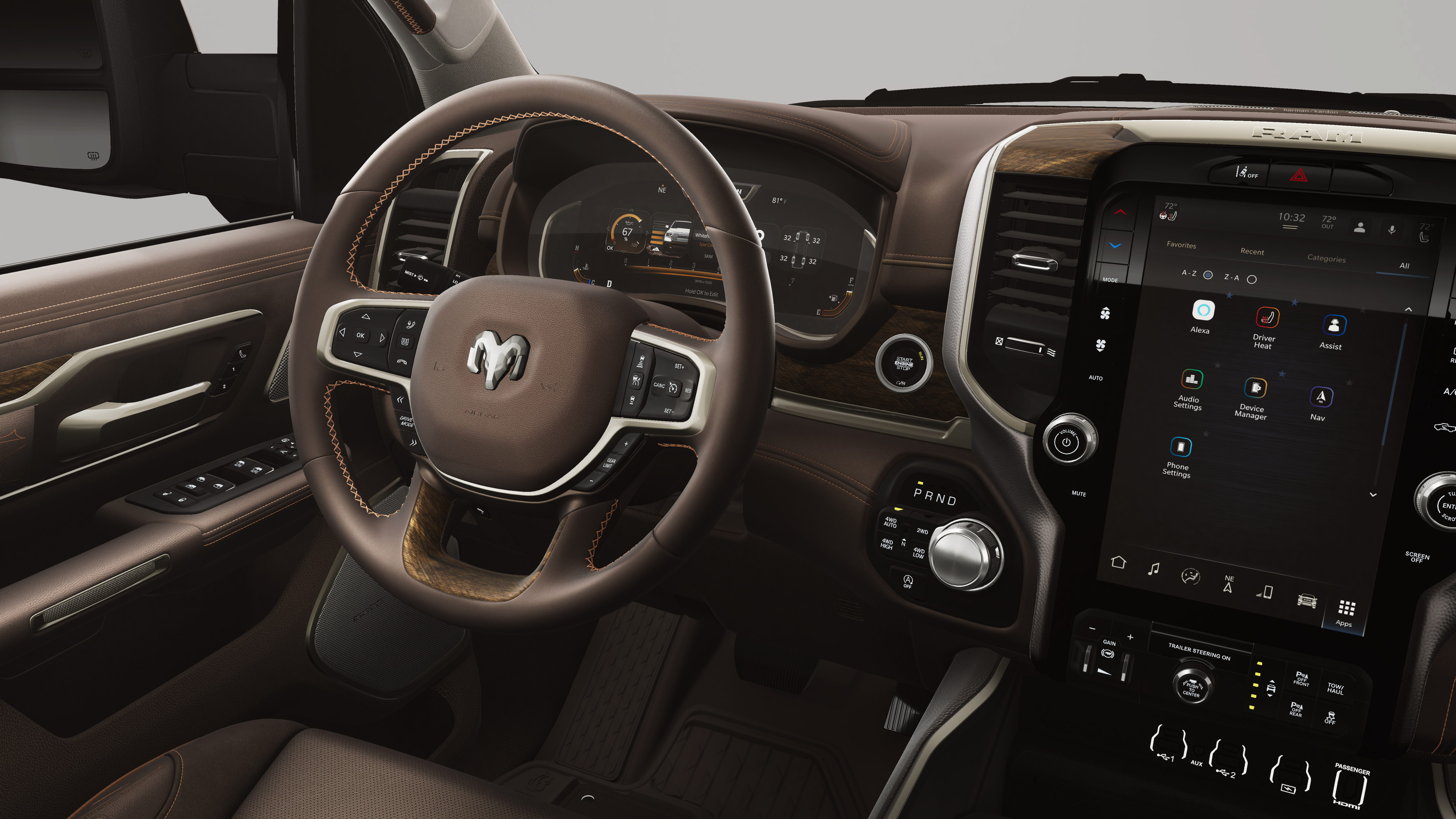 2026 RAM Ram 1500 RAM 1500 LIMITED LONGHORN CREW CAB 4X4 6'4' BOX