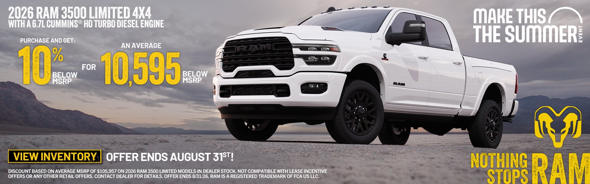 RAM 3500 4*4